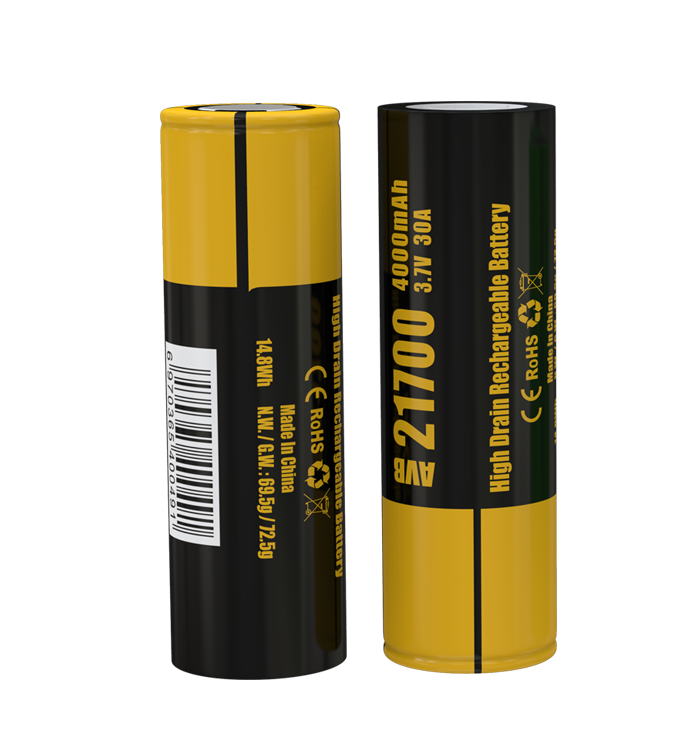 Accu Avatar AVB 21700 • Batterie e-cigarette • J-WELL Vendôme